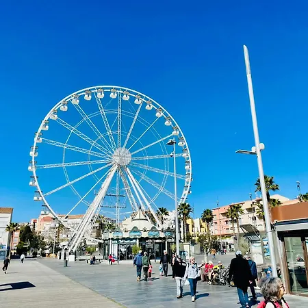 Cap D'agde Studio Vue Et Acces Mer Parking Calme Appartement Agde