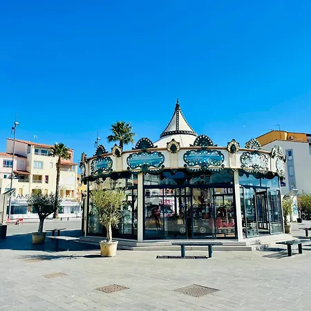 Cap D'agde Studio Vue Et Acces Mer Parking Calme 아그