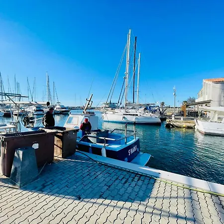 Cap D'agde Studio Vue Et Acces Mer Parking Calme 아그