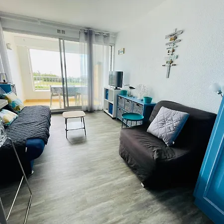 Appartement Cap D'agde Studio Vue Et Acces Mer Parking Calme