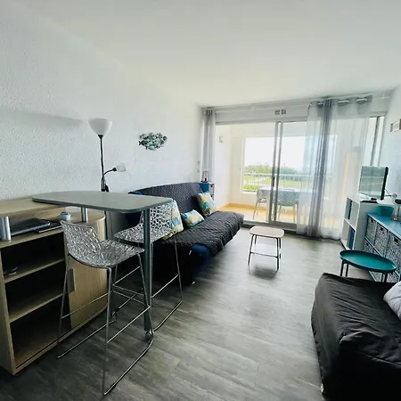 Cap D'agde Studio Vue Et Acces Mer Parking Calme 아파트 *